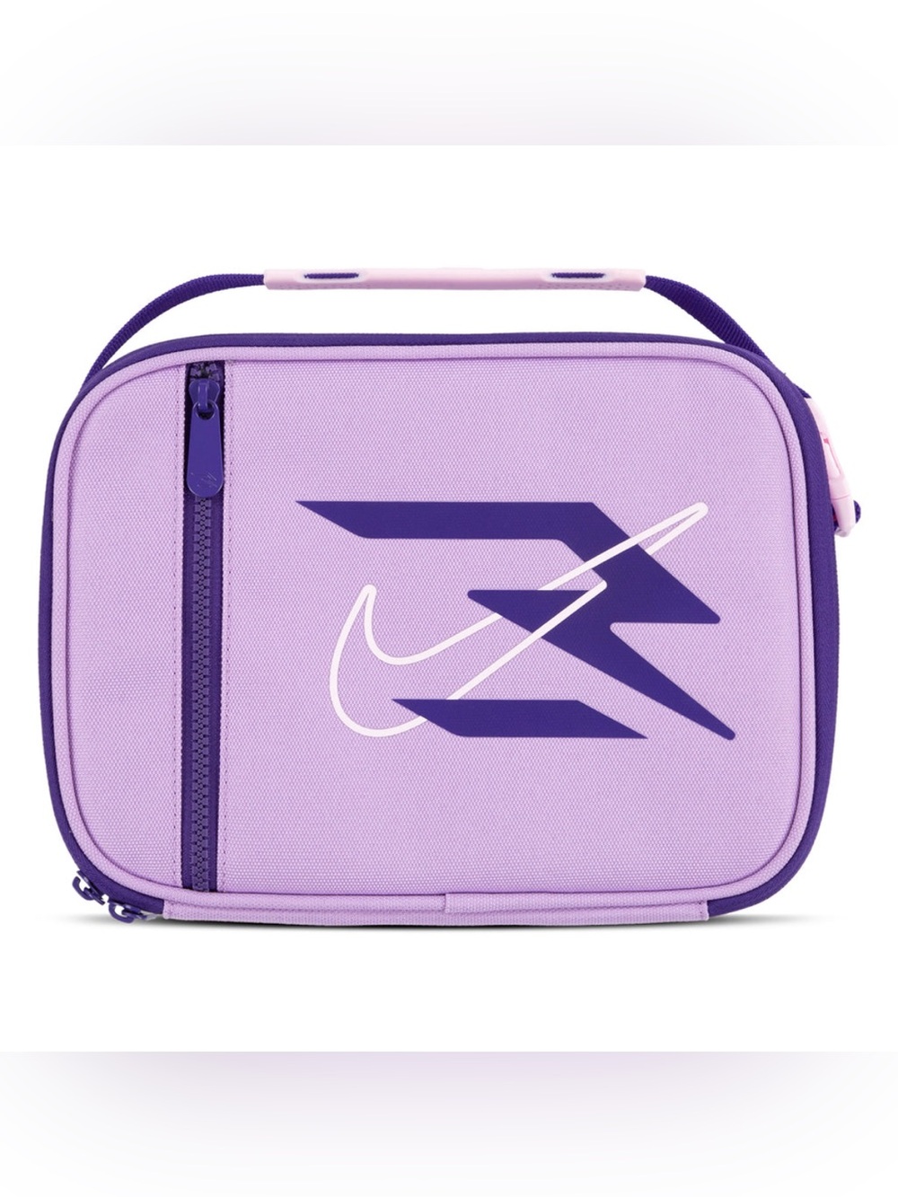 Nike x Russell Wilson 3Brand Lunchbox Insulated Violet Purple School Tote Bag